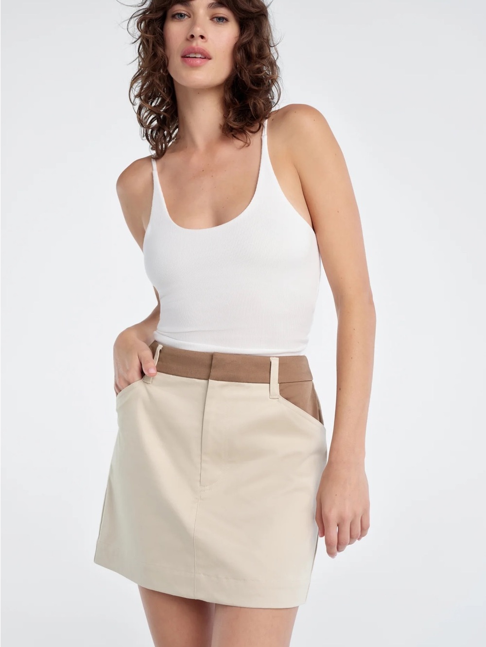Favorite Daughter - The Clara Cami - White - NWOT